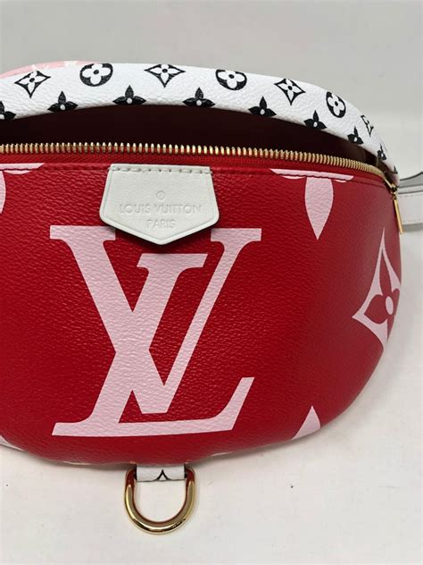 louis vuitton bum bag red|louis vuitton bum bag discontinued.